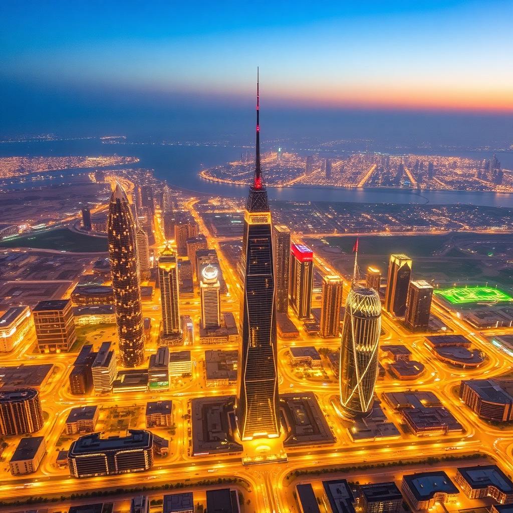 Kingdom of Saudi Arabia skyline